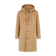 Lardini Beige Huva Kappa Ull Regular Fit Beige, Herr