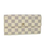 Louis Vuitton Vintage Pre-owned Canvas plnbcker White, Dam