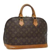 Louis Vuitton Vintage Pre-owned Canvas handvskor Brown, Dam