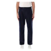 A.p.c. Marinblå Ullbyxor Renato Pant Blue, Herr