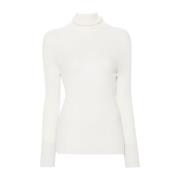 Fabiana Filippi Stilfullt Damstickat Sortiment White, Dam