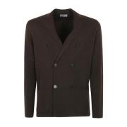 Drumohr Brun Dubbelknäppt Blazer Brown, Herr