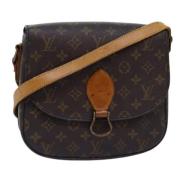 Louis Vuitton Vintage Pre-owned Canvas louis-vuitton-vskor Brown, Dam