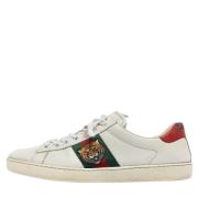 Gucci Vintage Pre-owned Laeder sneakers White, Herr