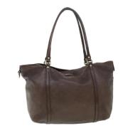 Gucci Vintage Pre-owned Canvas gucci-vskor Brown, Dam