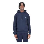 Lacoste Blå Hoodie Sweatshirt Casual Höst Vinter Blue, Herr