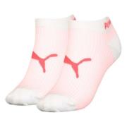 Puma Katt Logo Rib Pack 2 Strumpor Pink, Dam