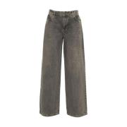 8PM Grå Jeans Aw24 Damkläder Gray, Dam