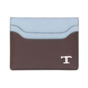 Tod's Caffe Credit Card Case Brown, Herr