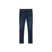 Sportmax Mörk Tvätt Skinny Denim Jeans Blue, Dam