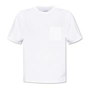 Officine Générale T-shirt med ficka White, Herr