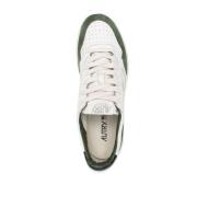 Autry Trendiga vita sneakers för män White, Herr