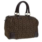 Celine Vintage Pre-owned Canvas resvskor Brown, Dam