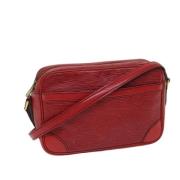 Louis Vuitton Vintage Pre-owned Laeder axelremsvskor Red, Dam