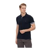 Tommy Hilfiger Slim Fit Stretch Bomull Polo Skjorta Blue, Herr