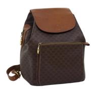 Celine Vintage Pre-owned Laeder axelremsvskor Brown, Dam