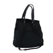 Chanel Vintage Pre-owned Canvas totevskor Black, Dam