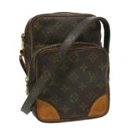 Louis Vuitton Vintage Pre-owned Canvas louis-vuitton-vskor Brown, Dam