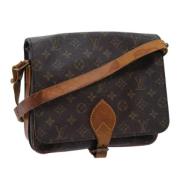 Louis Vuitton Vintage Pre-owned Canvas louis-vuitton-vskor Brown, Dam