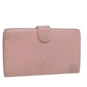 Chanel Vintage Pre-owned Laeder plnbcker Pink, Dam