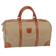 Celine Vintage Pre-owned Laeder resvskor Beige, Dam