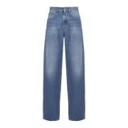 MM6 Maison Margiela Snygga Jeans för Kvinnor Blue, Herr