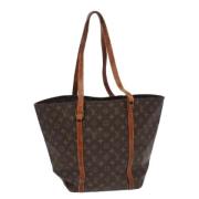 Louis Vuitton Vintage Pre-owned Canvas totevskor Brown, Dam