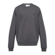 Iceberg Sweatshirt med logotyp Gray, Herr