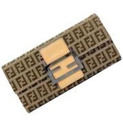 Fendi Vintage Pre-owned Canvas plnbcker Brown, Dam