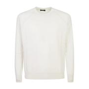 Barba Vit Sweatshirt Aw24 White, Herr