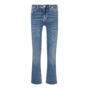 Liu Jo Stiliga Cropped Jeans för Kvinnor Blue, Dam