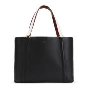 Bally Svart Shopper Väska för Kvinnor Black, Dam