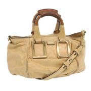 Chloé Pre-owned Pre-owned Laeder handvskor Beige, Dam