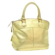 Louis Vuitton Vintage Pre-owned Laeder handvskor Yellow, Dam