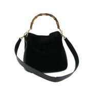 Gucci Vintage Pre-owned Mocka gucci-vskor Black, Dam