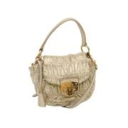 Prada Vintage Pre-owned Laeder prada-vskor Beige, Dam