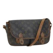 Louis Vuitton Vintage Pre-owned Canvas louis-vuitton-vskor Brown, Dam