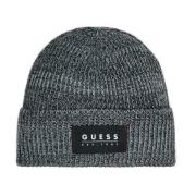 Guess Logo Patched Mössa - Gris Kollektion Gray, Herr