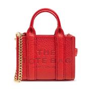 Marc Jacobs Nyckelring med logotyp Red, Dam