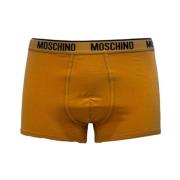 Moschino Snygga Boxershorts för Män Yellow, Herr