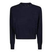 Ralph Lauren Rundhalsad tröja Blue, Dam