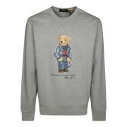 Ralph Lauren Björn Crewneck Sweatshirt Gray, Herr