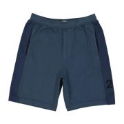 Stone Island Blå Bomullsshorts Ss22 Blue, Herr