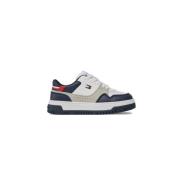 Tommy Hilfiger Färgblock PU Läder Sneakers Multicolor, Dam