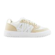 Armani Exchange Låga Sneakers Beige, Dam