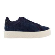 Kurt Geiger Kensington Cupsole Damsneakers Blue, Dam