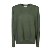 Allude Grön Sweatshirt Aw24 Green, Dam