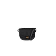 Salvatore Ferragamo Pre-owned Pre-owned Laeder crossbodyvskor Black, D...