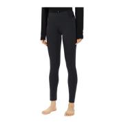 Emporio Armani Stretch Leggings - Les Noirs Black, Dam