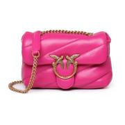 Pinko Baby Love Bag Puff i Fuchsia Pink, Dam